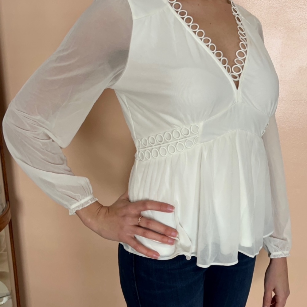WITH TAGS Express Office Blouse - Picture 2 of 5